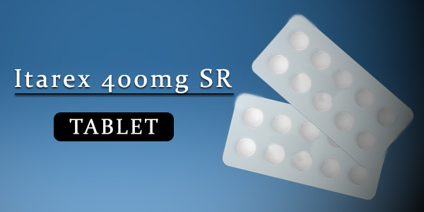 Itarex 400mg Tablet SR