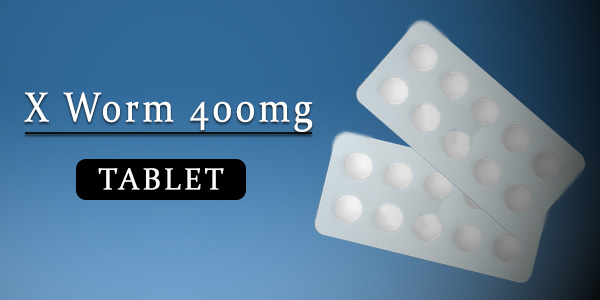 X Worm 400mg Tablet