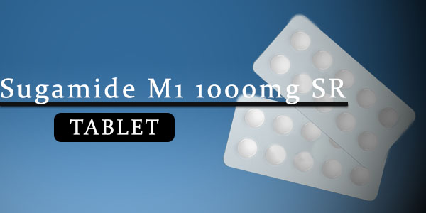 Sugamide M1 1000mg SR Tablet