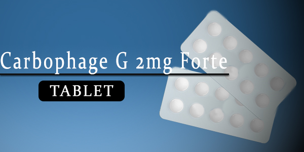 Carbophage G 2mg Forte Tablet