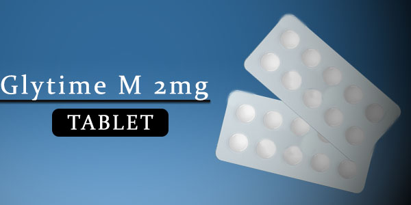 Glytime M 2mg Tablet