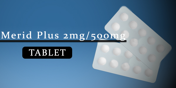 Merid Plus 2mg/500mg Tablet