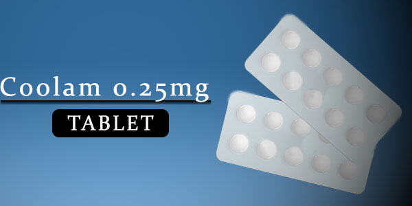 Coolam 0.25mg Tablet