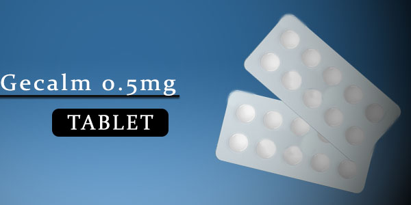 Gecalm 0.5mg Tablet